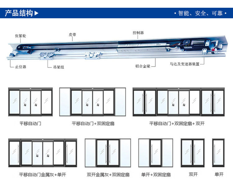 松下自动感应门