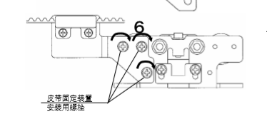 双开玻璃自动门皮带安装说明